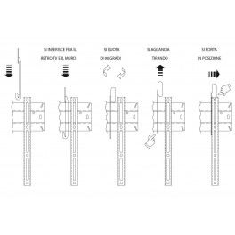 BLOCCO PER WALL ( COPPIA DI FERMI ) 