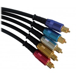 CAVO FIBRA OTTICA TP TP 1mt ARGENTO 