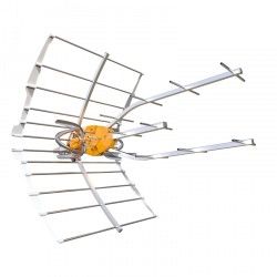 ANTENNA ELLIPSE UHF(C21 60) + ALIM (MULT )***SCATOLA DA 8 PZ ****