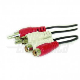 CAVO 2SPINE RCA A 2PRESE RCA 1 5M POLYB  