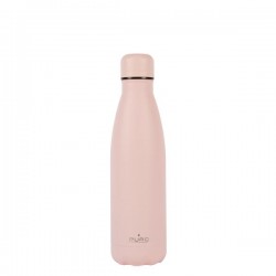 Puro Bottiglia ICON in acciaio PINK trattamento in polvere doppio strato 500ml Candy Pink