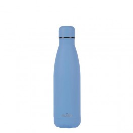 Puro Bottiglia ICON in acciaio con trattamento in polvere doppio strato 500ml Formentera Blue
