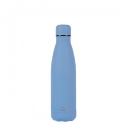 Puro Bottiglia ICON in acciaio con trattamento in polvere doppio strato 500ml Formentera Blue