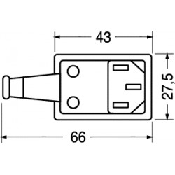 PRESA TRIPOLARE ANGOLO VDE10A