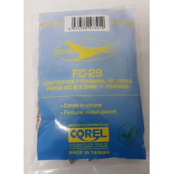 ADATTATORE F FEMMINA7IEC PRESA 