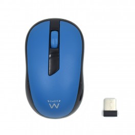 MOUSE OTTICO WIRELESS 1000dpi BLU   EWENT  
