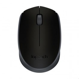 LOGITECH M170 MOUSE CORDLESS OPTICAL USB MINI RICEVITORE COLORE GREY