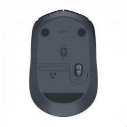 LOGITECH M170 MOUSE CORDLESS OPTICAL USB MINI RICEVITORE COLORE GREY