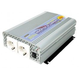 POWER INVERTER INV 800W Inverter 12 Vcc     230 Vca di dimensioni compatte con sistema “Soft Start” per sopportare l’elevato spu