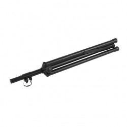 TREPPIEDE X CASSE PA SERIE LX Treppiede, con regolazione in altezza dell’asta telescopica e ammortizzatore a molla per casse acu