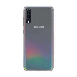 Puro Custodia TPU Ultra Slim  0 3 NUDE  per Samsung Galaxy A70 Trasparente