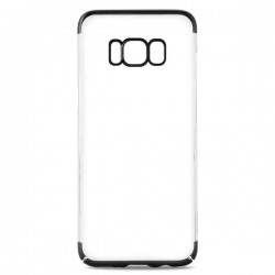 Puro Cover per Samsung Galaxy S8 Plus 6 2  “Verge Crystal”  Nero