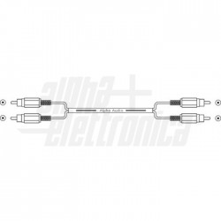 CAVO AUDIO 2X RCA   2XRCA CAVO 