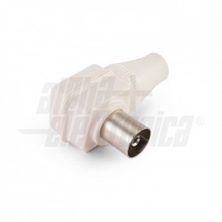 PRESA COASSIALE A 90° TV 9,5MM 