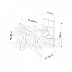 SUPPORTO UNIVERSALE TV LCD PLASMA 