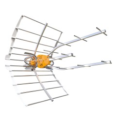 ANTENNA ELLIPSE UHF(C21 60) + ALIM (MULT )***IBALLO SINGOLO 6PZ  SCATOLA****