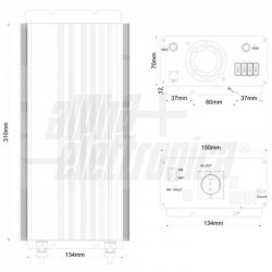 Inverter sin pura 12V/230V 1000W 