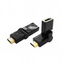 ADATTATORE  M/F HDMI 180°+90°  270°