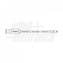 CAVO USB A LIGHTNING M/M 1M BI 