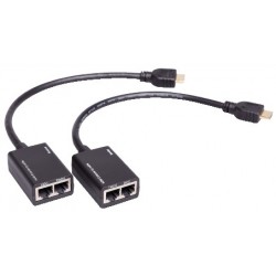 EXTENDER HDMI  SEGNALE HDMI RJ45 UTILIZZA 2 CAVI RJ45 CAT 6