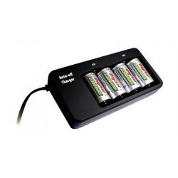 CARICA BATTERIE NI MH AAA/AA/C/D/9V 