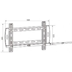 PORTA TV LED DA PARETE 23 37  