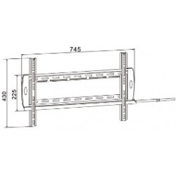PORTA TV LED DA PARETE 32 50  