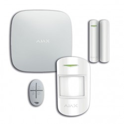 HUB KIT kit composto da : 1 unità centrale Hub (GSM + Ethernet), 1 rivelatore MotionProtect,1 contatto magnetico per porte e fin