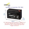 BATTERIA  AL PIOMBO 12 V  9AMPERE 