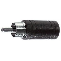ADATTATORE SPINA RCA / PRESA  6 3 MONO 