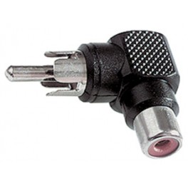 ADATTATORE  ANGOLO PRESA RCA  SPINA RCA 