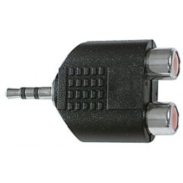 ADATTATORE DA SPINA 3,5 STER A 2 PR RCA 