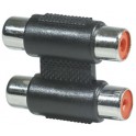 ADATTATORE  2 PRESE RCA / 2 PRESE RCA 