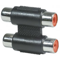 ADATTATORE  2 PRESE RCA / 2 PRESE RCA 