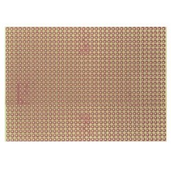 PIASTRA VETRON  70x100 mm PASSO 2,54 