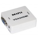 CONVERTITORE VGA /HDMI AUDIO JACK 3,5 