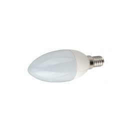 LAMPADINA LED OLIVA E14 6W CALDA 