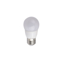 LAMPADINA LED MINI GOCCIA  E27 6W  CALDA 3000 K                        	