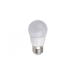 LAMPADINA LED MINI GOCCIA  E27 6W  CALDA 3000 K                        	
