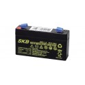 BATTERIA  PIOMBO SKB 6V/1,3A FAST 4,8 	98 x 24 x 52   56 mm