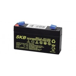 BATTERIA  PIOMBO SKB 6V/1,3A FAST 4,8 	98 x 24 x 52   56 mm