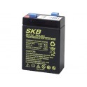 BATTERIA AL PIOMBO SKB 6V/3,2A FAST 4 ,8(VERT )       66 x 33 x 97   100 mm
