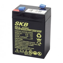 BATTERIA AL PIOMBO SKB 6V/5,0AH FAST  4,8   	70 x 48 x 101   107 mm