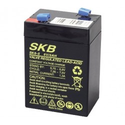 BATTERIA AL PIOMBO SKB 6V/5,0AH FAST  4,8   	70 x 48 x 101   107 mm