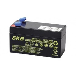 BATTERIA AL PIOMBO SKB 12V/1,3A FAST  4,8     98 x 45 x 50   58 mm