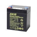 BATTERIA AL PIOMBO SKB 12V/5,2 FAST 6,3 90 x 70 x 101x 107 mm