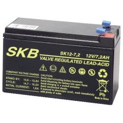BATTERIA AL PIOMBO SKB 12V/7 2 AMPERE FAST 4 8     151 x 65 x 95   101 mm