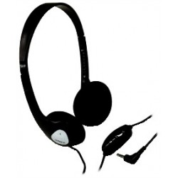 CUFFIA MONO STEREO REG VOL CAVO 5 MT