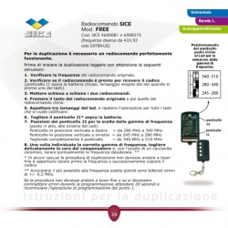 SCHEDA RADIOC  MULTIFREQUENZA NERA 