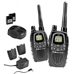 RADIO COPPIA  G7 PRO 2RADIO+2PBATTER+1CR G7 PRO 2RADIO+2PBATTER+1CARIC TAV+1CAR